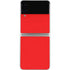 Red Solid Galaxy Z Flip4 5G Skin